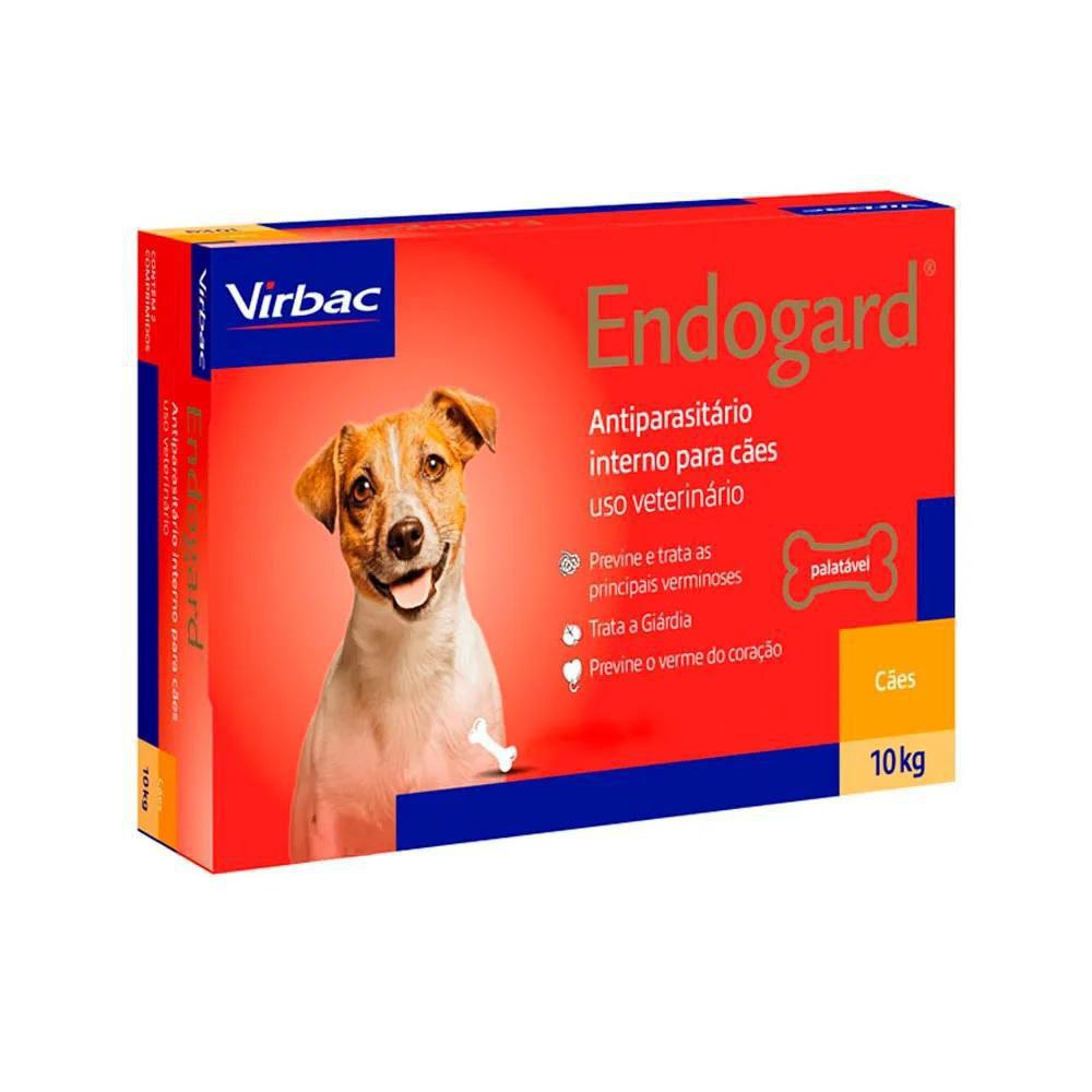 Imagem de Endogard - Vermífugo Para Cães Até 10kg - Virbac - 6 Comprimidos