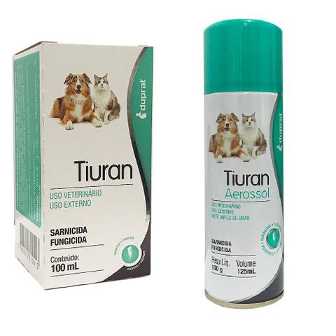 Imagem de Combo Tiuran Solução 100ml + Spray 125ml - Duprat